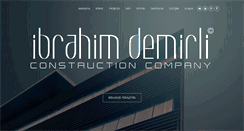 Desktop Screenshot of idemirliinsaat.com